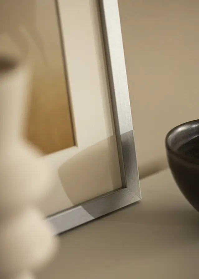 Cadre Selection Verre Acrylique Argent 40x100 cm