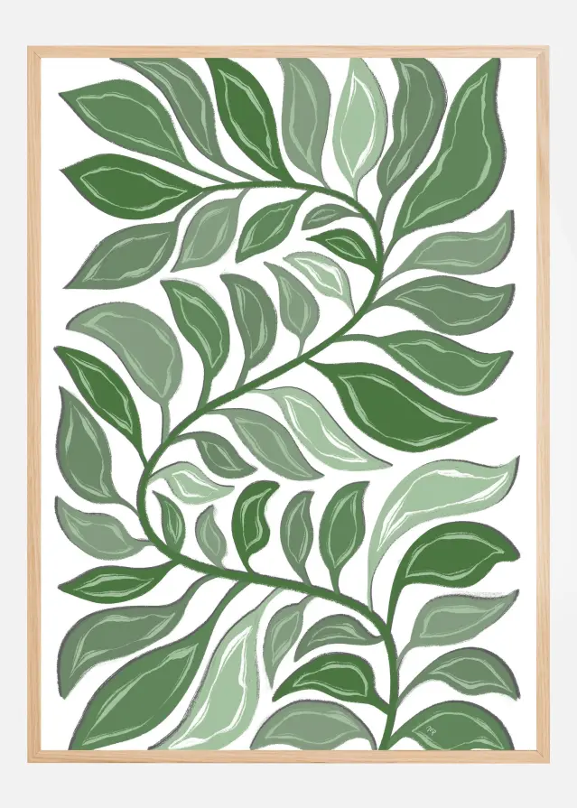 Green Plant Poster