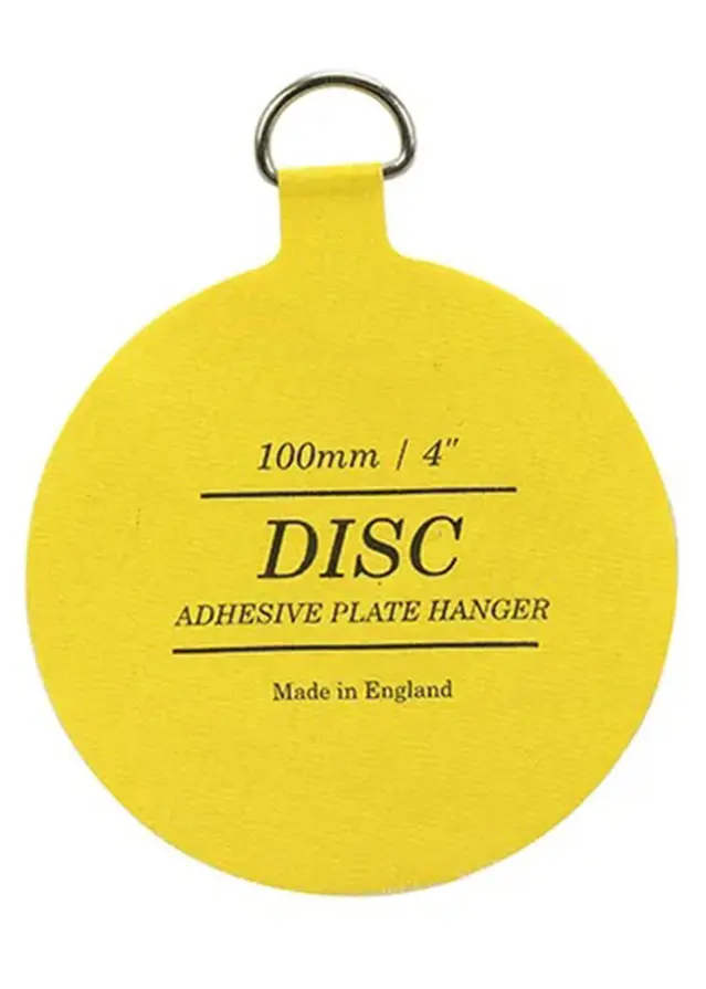 Support mural autocollant pour assiette 100 mm