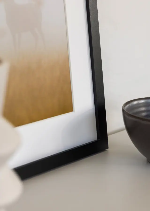 Cadre Selection Verre Acrylique Noir 61x91 cm