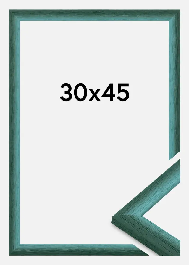 Cadre Cornwall Verre Acrylique Vert Foncé 30x45 cm