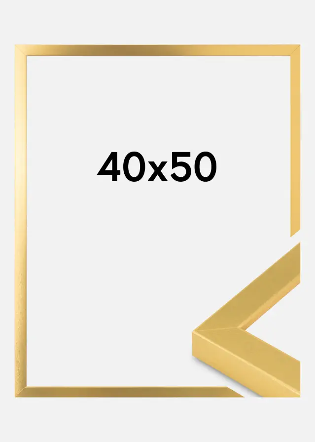 Cadre Photo Or Large 40 x 50 cm