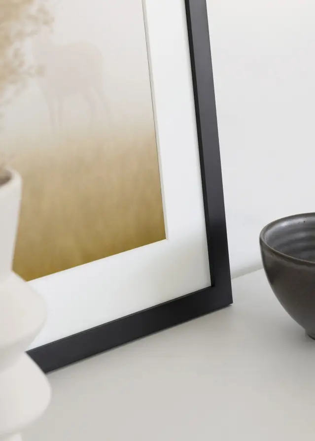 Cadre Jämtland Verre Acrylique Noir 8x19 cm