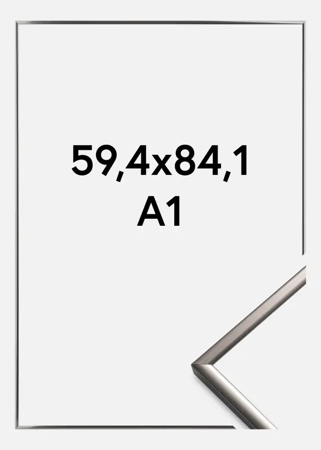 Cadre New Lifestyle Verre acrylique Acier 59,4x84,1 cm (A1)