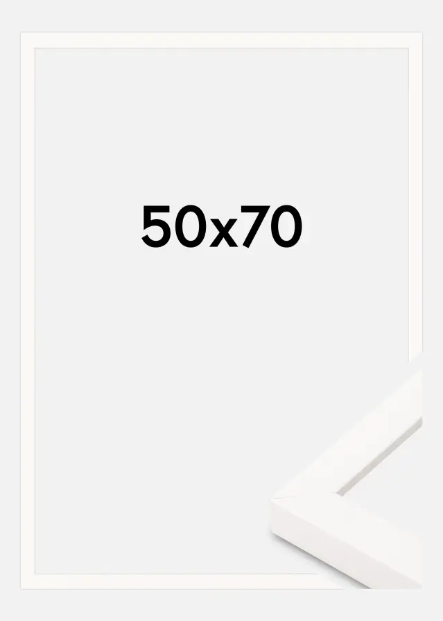 Cadre Photo Blanc Large 50 x 70 cm