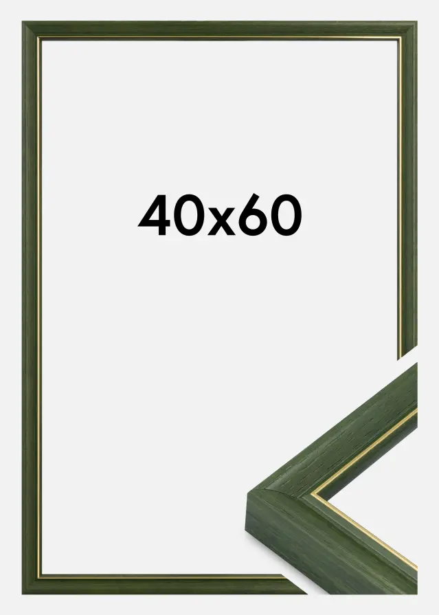 Cadre Canterbury Verre Acrylique Vert 40x60 cm