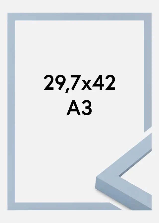 Cadre Selection Verre Acrylique Sky Blue 29.7x42 cm (A3)