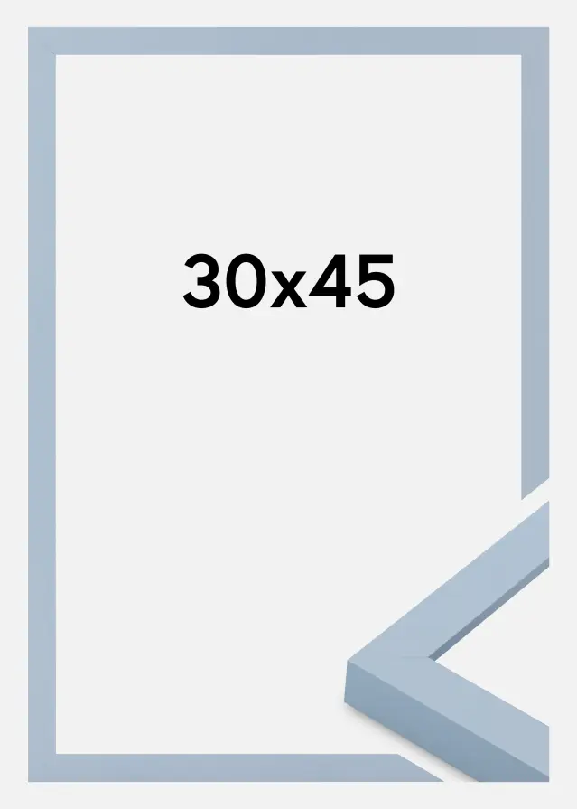 Cadre Selection Verre Acrylique Sky Blue 30x45 cm