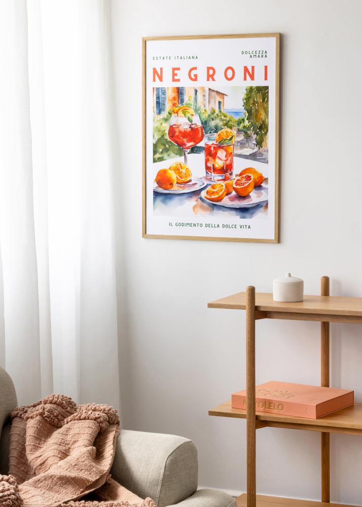 Cadre Edsbyn Verre Acrylique Chêne 9x11 cm