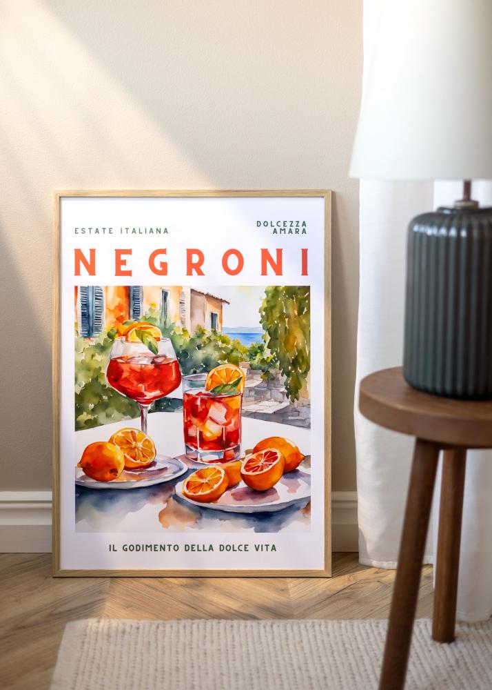 Cadre Edsbyn Verre Acrylique Chêne 9x11 cm