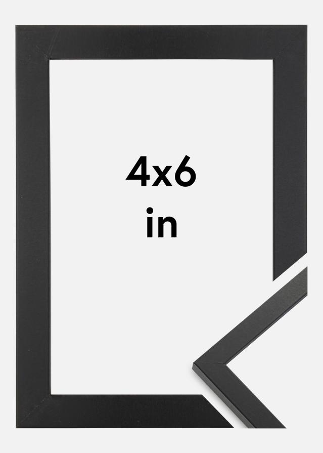 Cadre Trendy Verre Acrylique Noir 4x6 inches (10,16x15,2 cm)