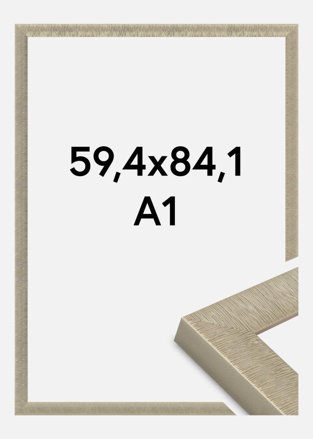 Cadre Sahara Verre Acrylique Champagne 59,4x84 cm (A1)