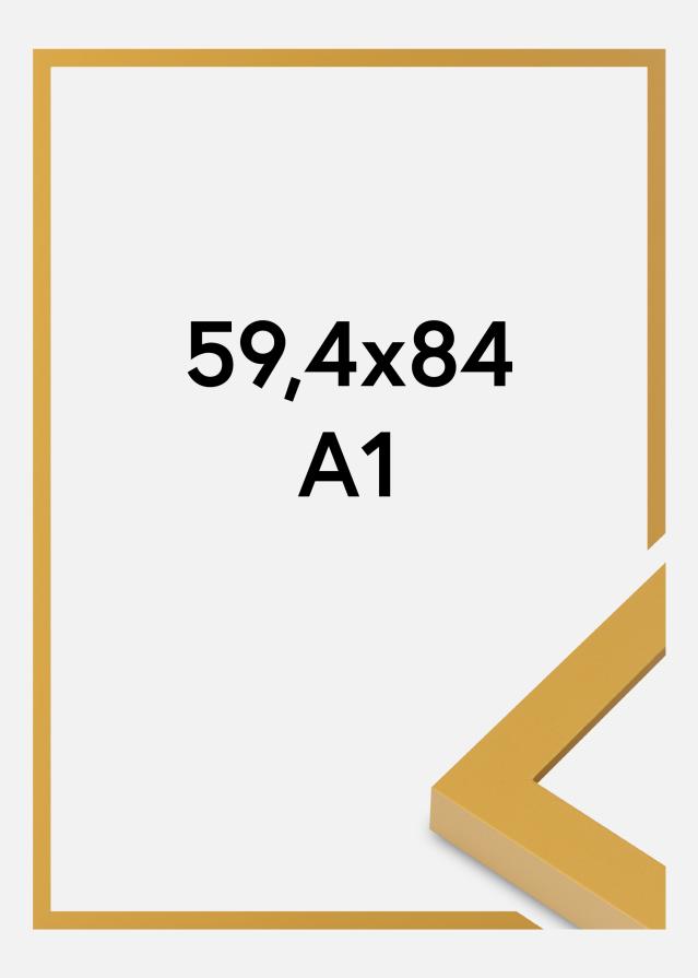 Cadre Selection Verre Acrylique Pineapple Yellow 59.4x84 cm (A1)