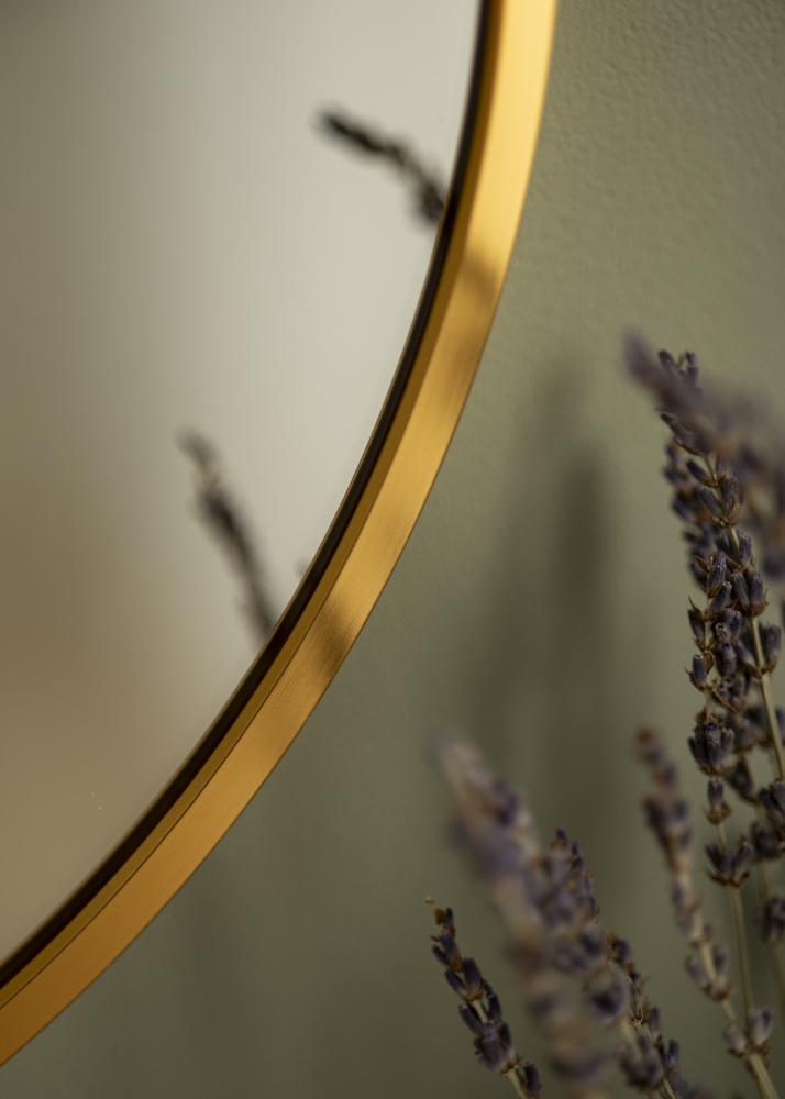 KAILA Miroir Rond - Edge Or diamètre 40 cm