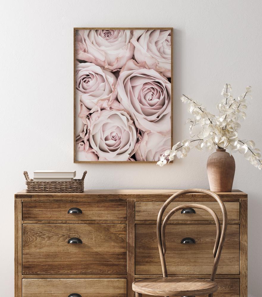 Pink Roses Poster