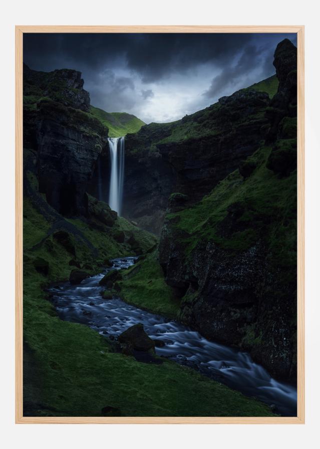 Kvernufoss Poster