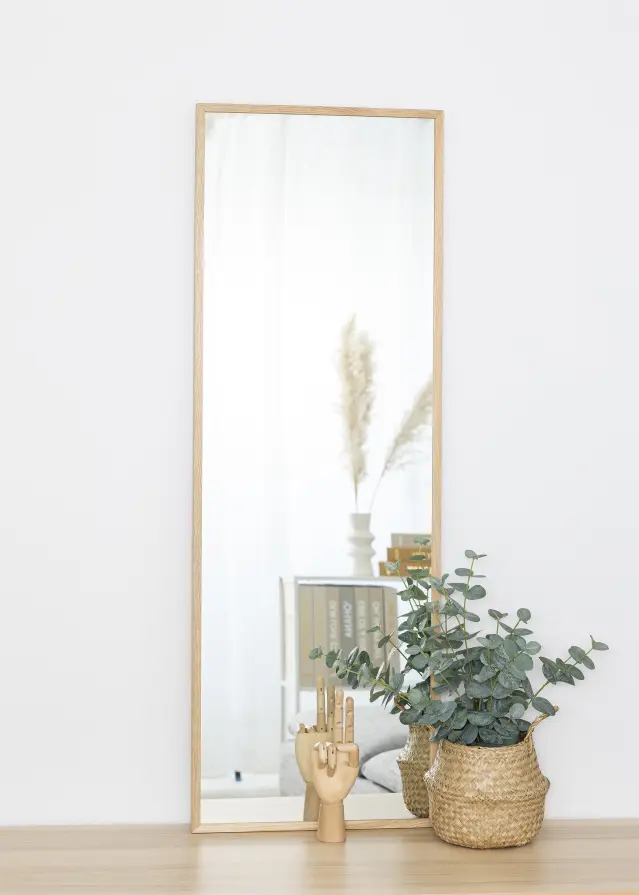 Miroir Chêne 42x122 cm