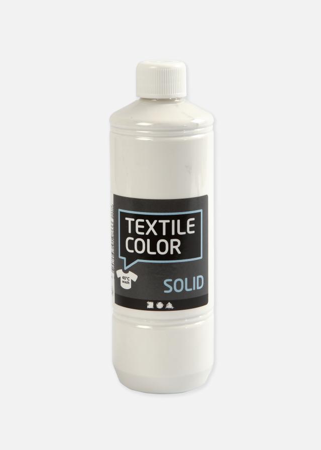 Peinture Textile Solid Opaque Blanc 500 ml