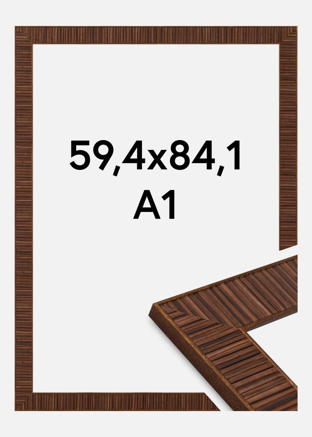 Cadre Agust Verre Acrylique Rosewood 59,4x84 cm (A1)