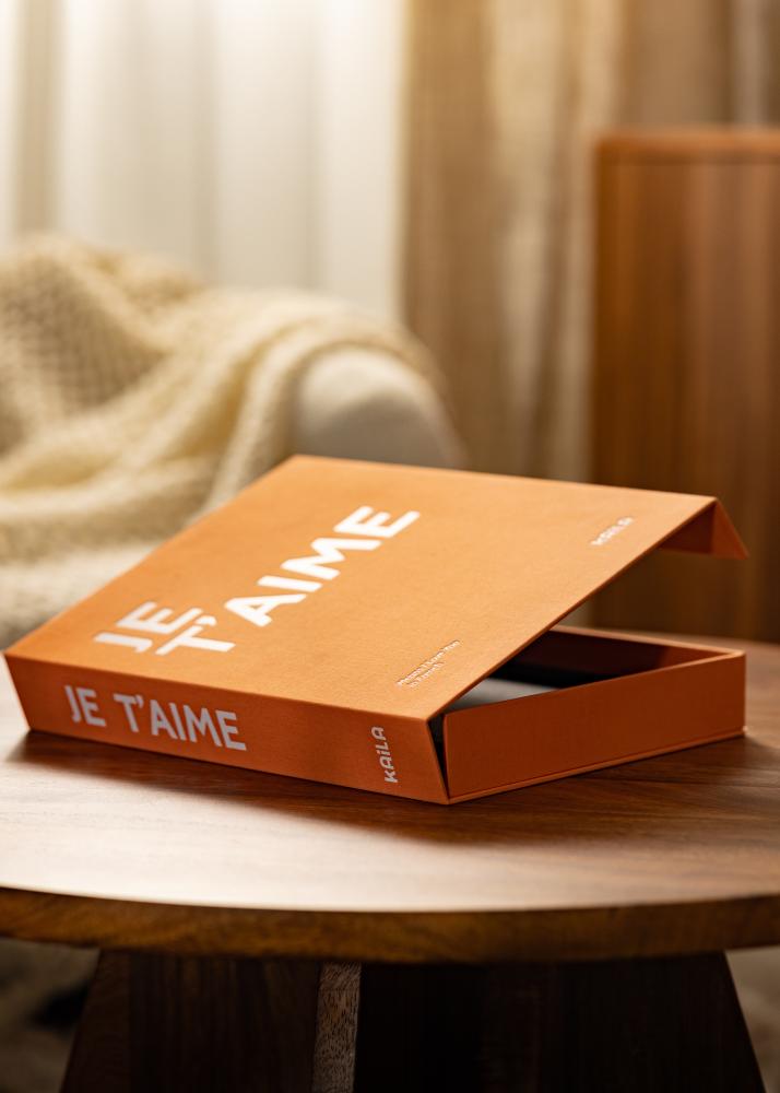 KAILA JE T'AIME - Coffee Table Photo Album (60 Pages Noires)