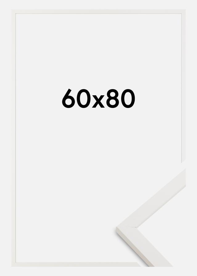 Cadre Trendy Verre Acrylique Blanc 60x80 cm