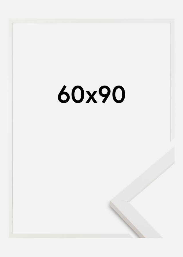 Cadre Trendy Verre Acrylique Blanc 60x90 cm