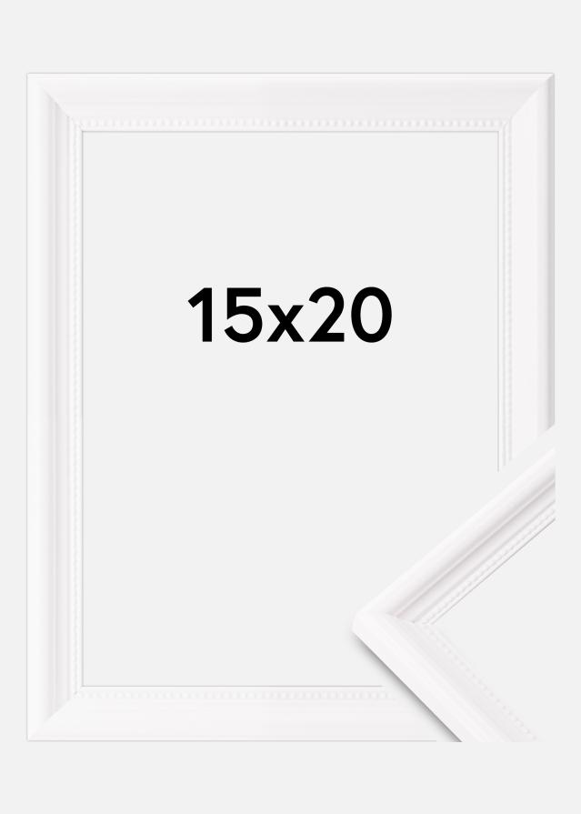 Cadre Gala Verre Acrylique Blanc 15x20 cm