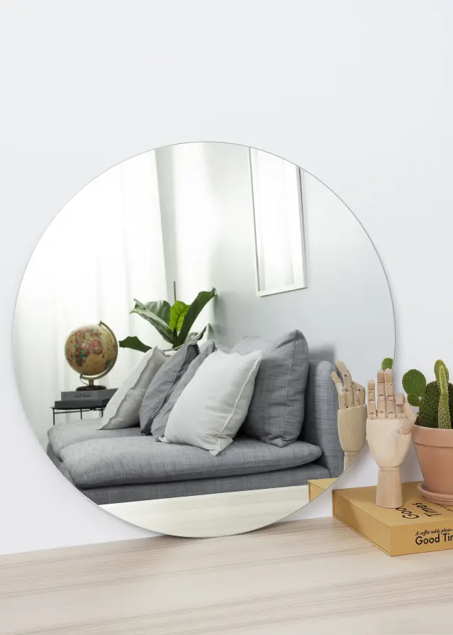 KAILA Miroir rond diamètre 70 cm