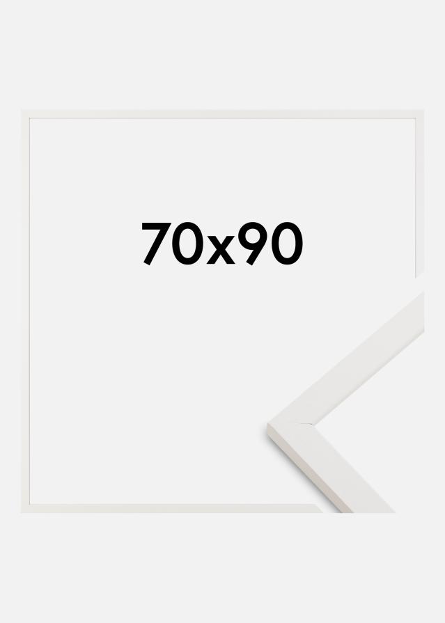 Cadre Trendy Verre Acrylique Blanc 70x90 cm
