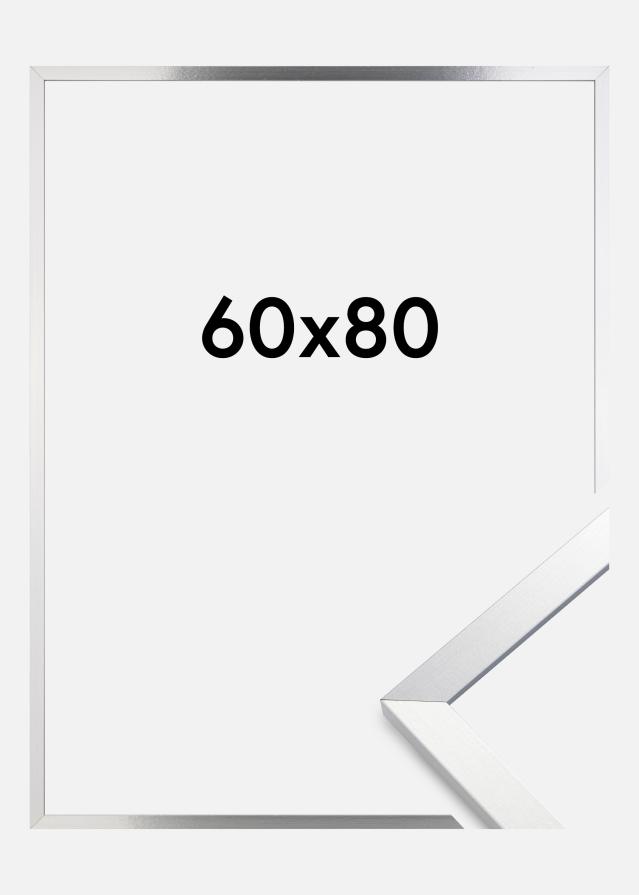 Cadre Trendy Verre Acrylique Argent 60x80 cm