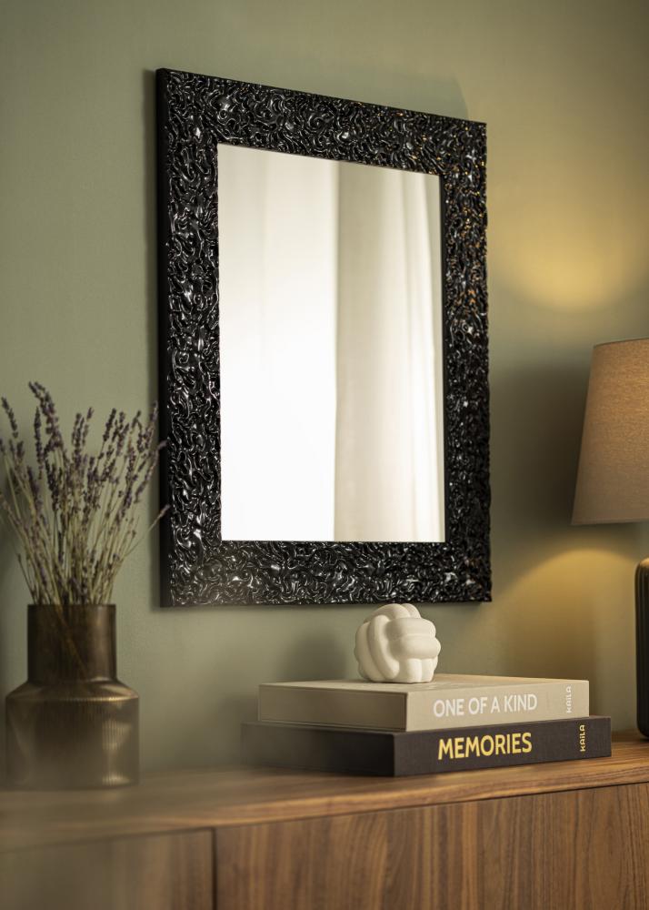 Miroir Westminster Noir - Sur mesure