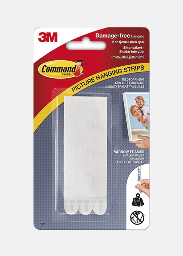 3M Command Narrow Fixation pour tableau Blanc - 5,4 kg