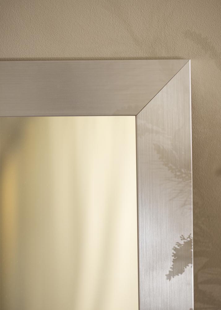 Miroir Dover Lisse Argent - Sur mesure