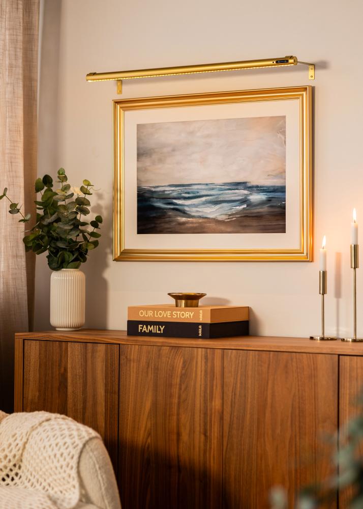 KAILA Brilliance Éclairage de Tableaux à Piles 80 cm - Or