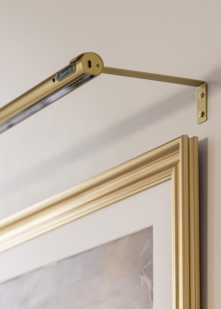 KAILA Brilliance Éclairage de Tableaux à Piles 80 cm - Or