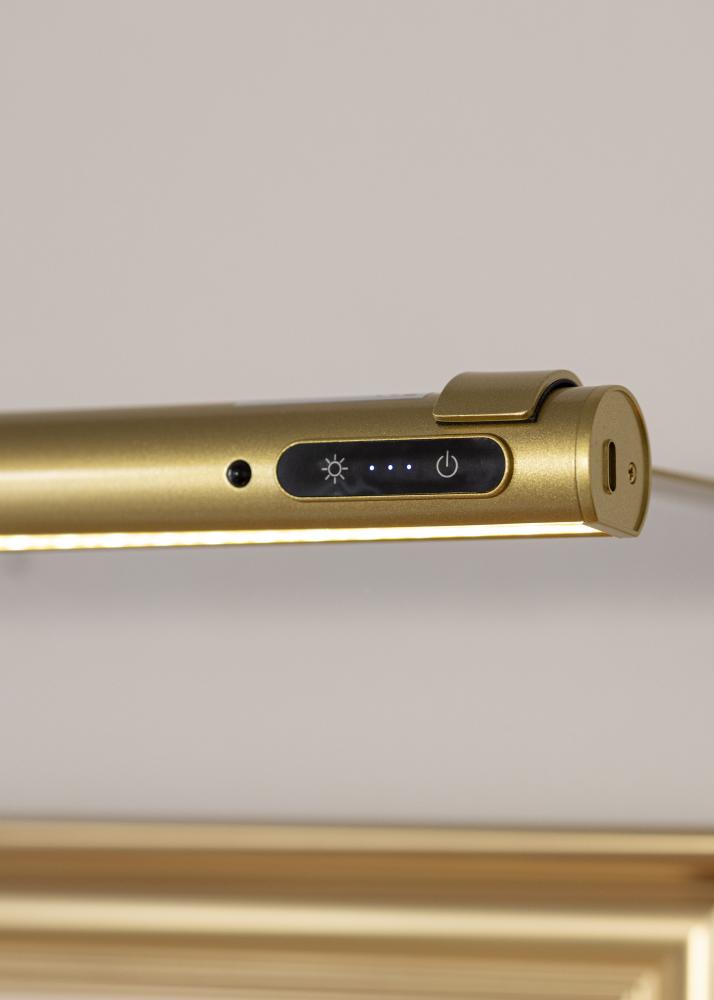 KAILA Brilliance Éclairage de Tableaux à Piles 80 cm - Or