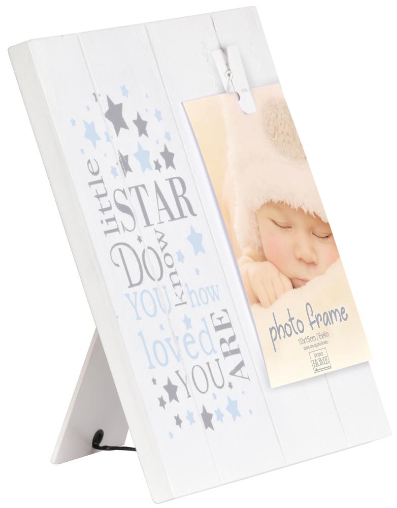 Baby Little Star Blue Clipper Frame Blue