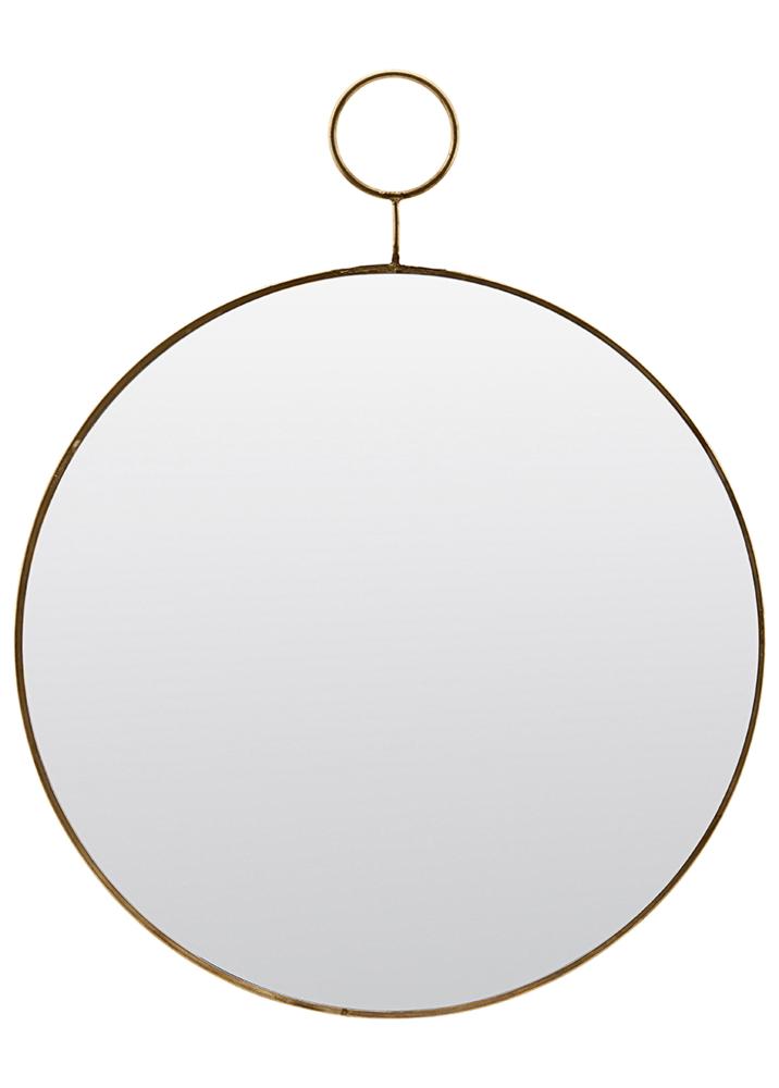 Miroir House Doctor The Loop Laiton diamètre 38 cm