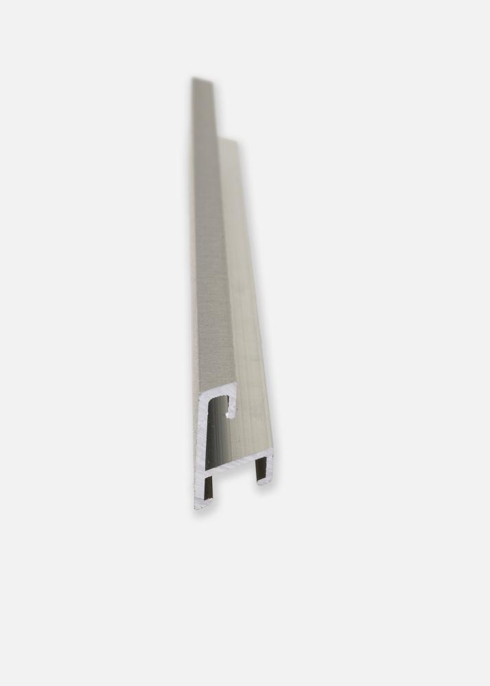 Miroir Nilsen Premium Alpha Acier brossé - Sur mesure