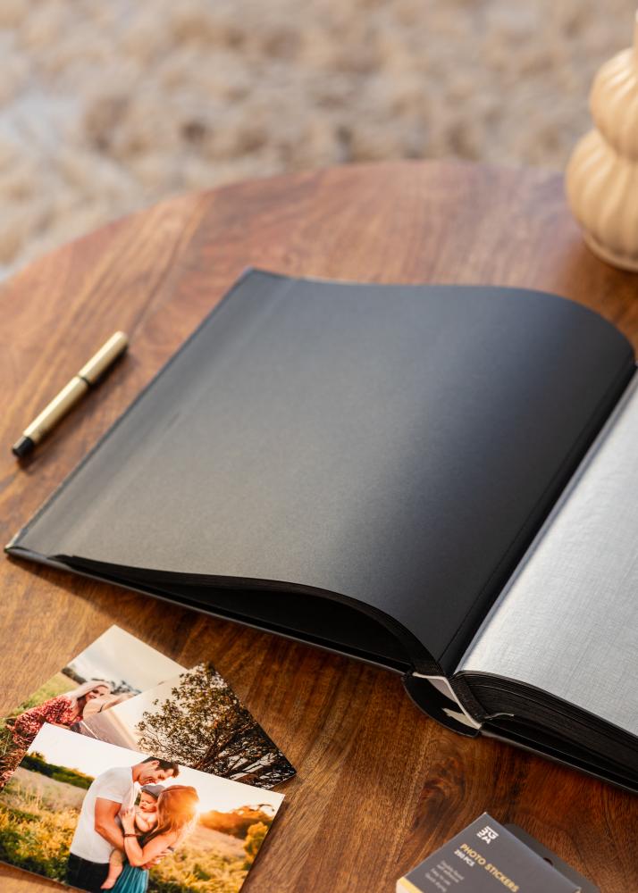 Classico Album Noir - 32x34 cm (100 Pages noires / 50 feuilles)