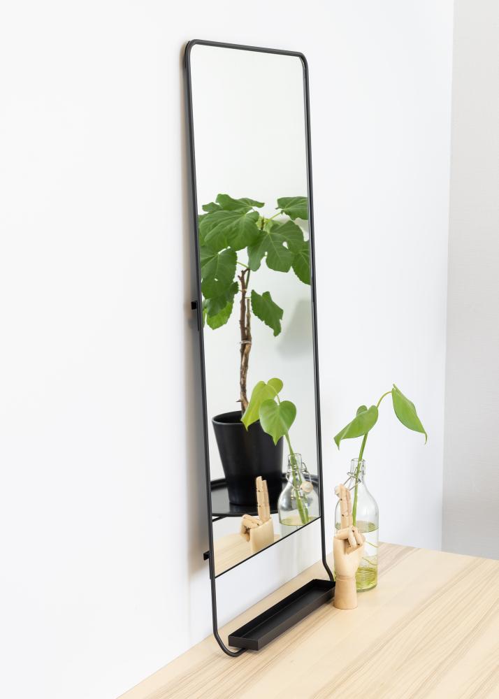 Miroir House Doctor Chic Noir 45x110 cm