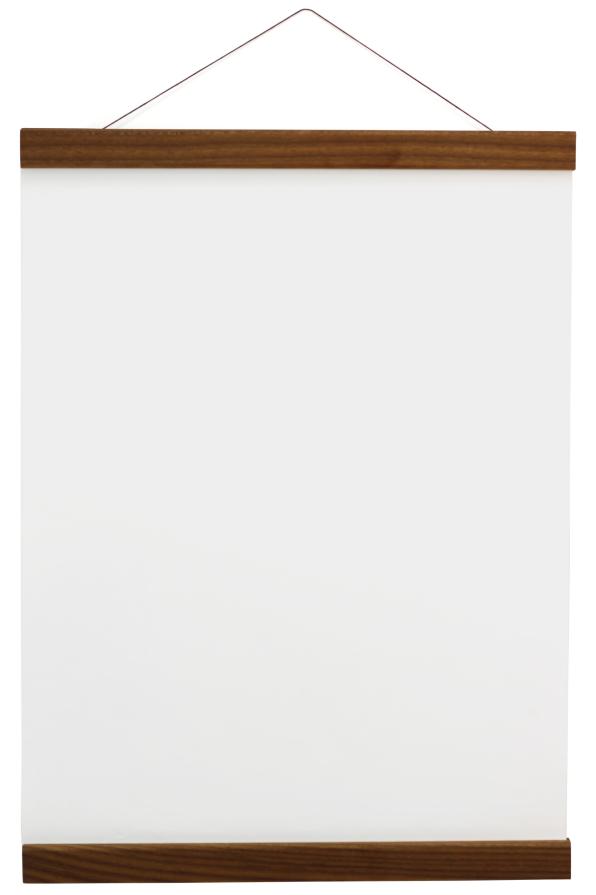 Support pour poster Noyer - 50 cm