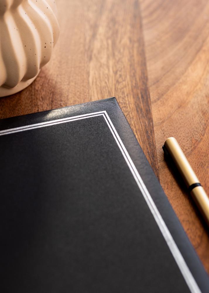 Classico Album Noir - 32x34 cm (100 Pages noires / 50 feuilles)