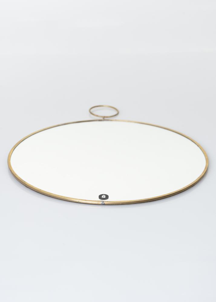 Miroir House Doctor The Loop Laiton diamètre 38 cm