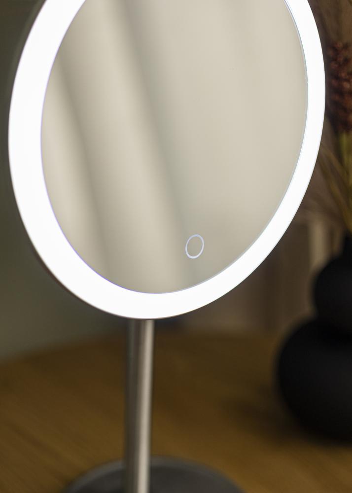 KAILA Miroir de maquillage Pillar LED Magnifying 20 cm Ø