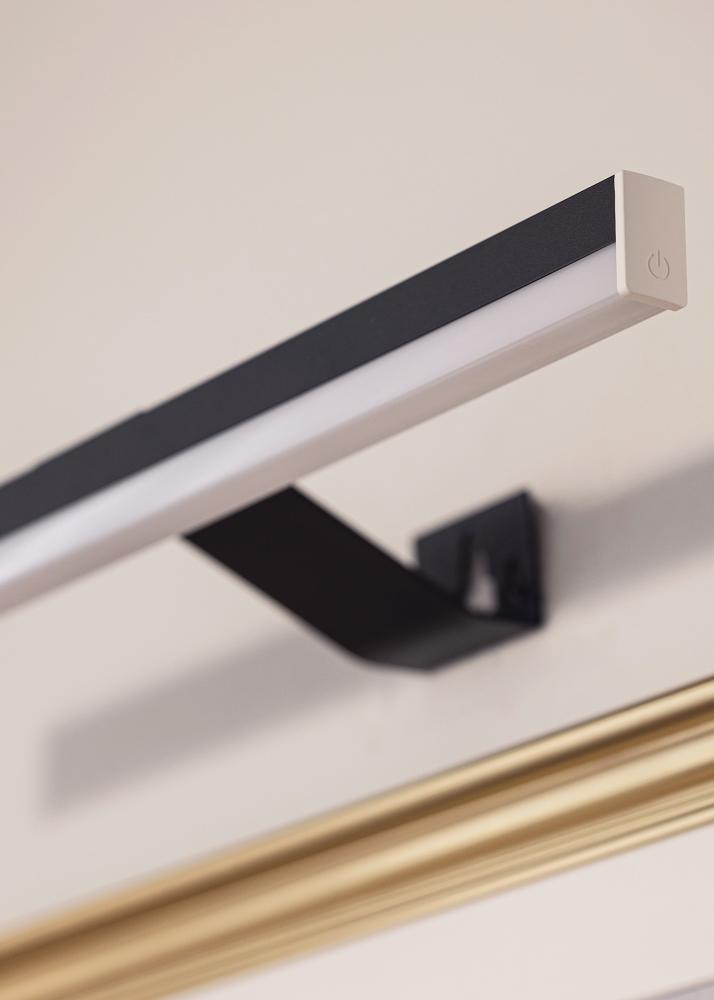 KAILA Radiate Cadre lumineux à piles 55 cm - Noir