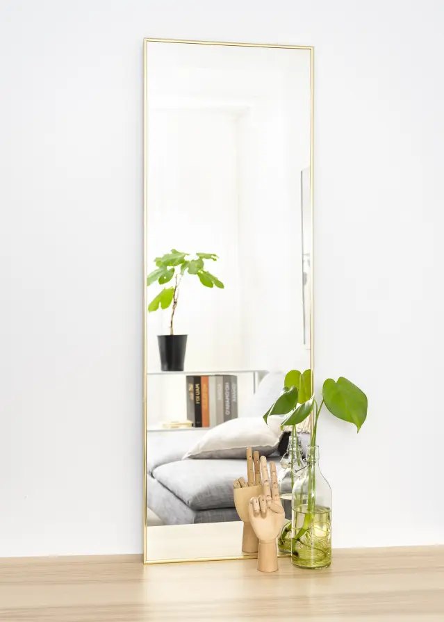 Miroir Narrow Or 41x121 cm