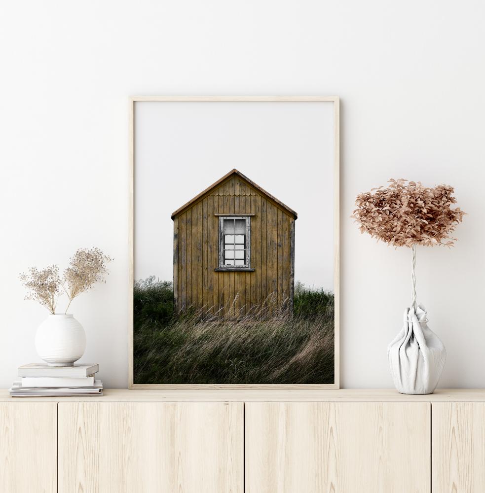 Beach Hut Poster