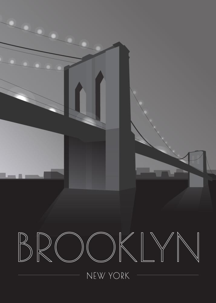 Brooklyn Bridge Poster