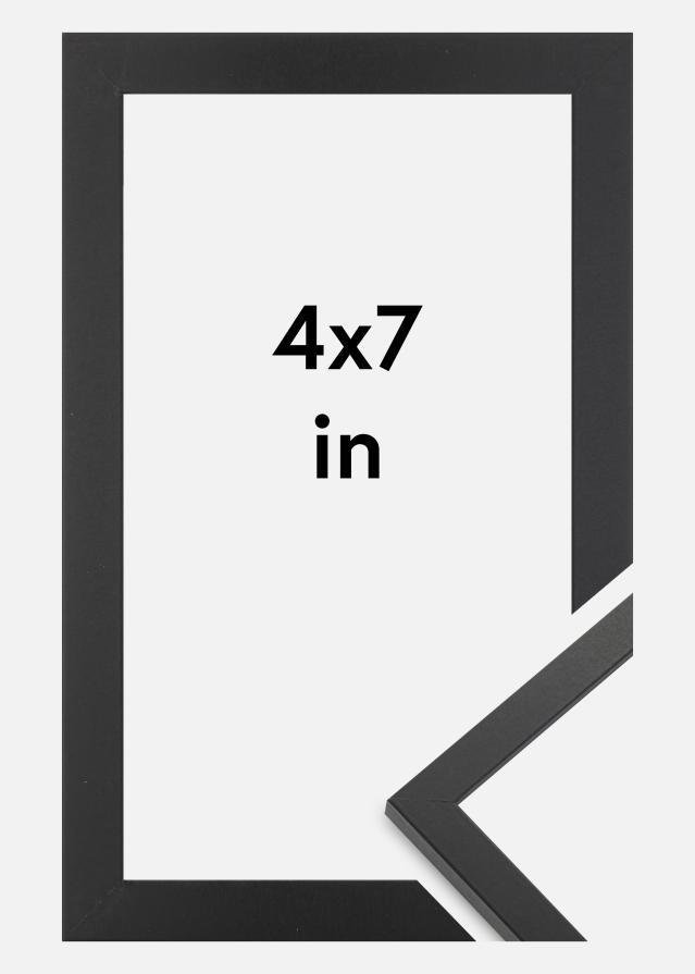 Cadre Trendy Verre Acrylique Noir 4x7 inches (10,16x17,8 cm)